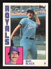1984 Topps Collector's Edition (Tiffany) #26 Bud Black Kansas City Royals