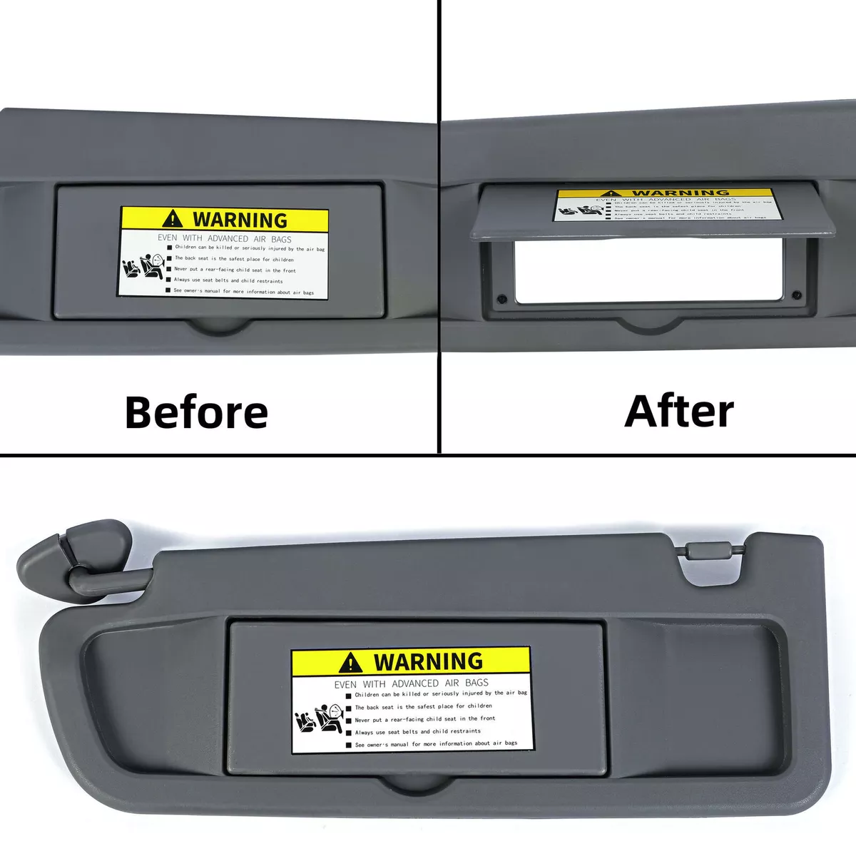 2006 honda civic driver on sale side sun visor