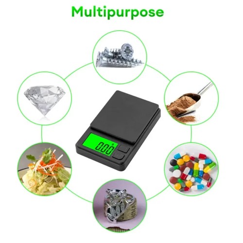 Precision Digital Pocket Scale 1000g x 0.01g Food Jewellery Ounce Grain UK Stock - Picture 6 of 15