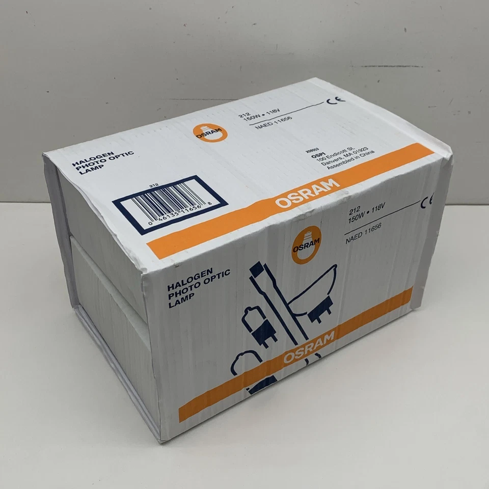 (12-Pack) Osram 212 Photo Optic 150-Watt Photo Optic Light Bulb 75W 118V - Image 3 of 4