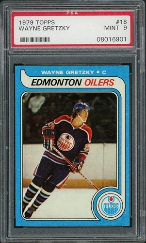 🏒 1979 Topps Wayne Gretzky Rookie #18 Mint PSA 9 🏒