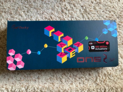 NEW Ducky One 2 SF RGB LED 65% Mechanical Keyboard Cherry MX Black Switches 