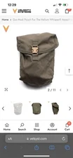 Velocity Systems Gas Mask Pouch For The Helium Whisper OD Green