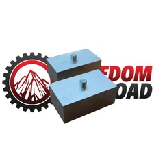 2" Rear Lift Leveling Blocks Kit CNC Aluminum Freedom Offroad