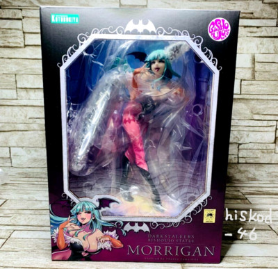 Darkstalkers beautiful Vampire Bishoujo Morrigan Statue Figure 1/7 Kotobukiya JP