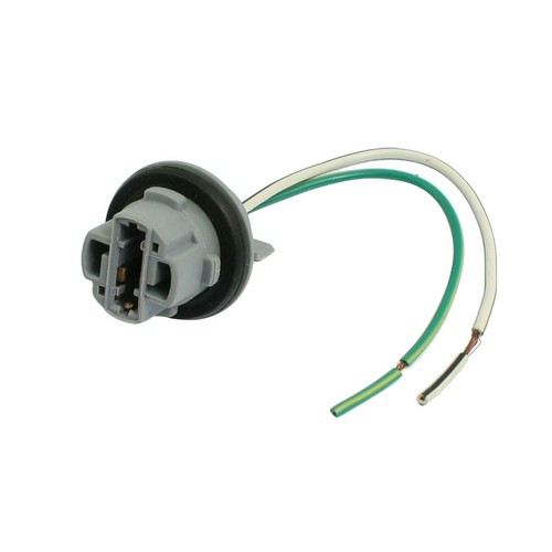 Universal Pigtail Wire Female Socket 7440 Two Harness Rear Turn Signal Bulb Plug - Picture 2 of 9