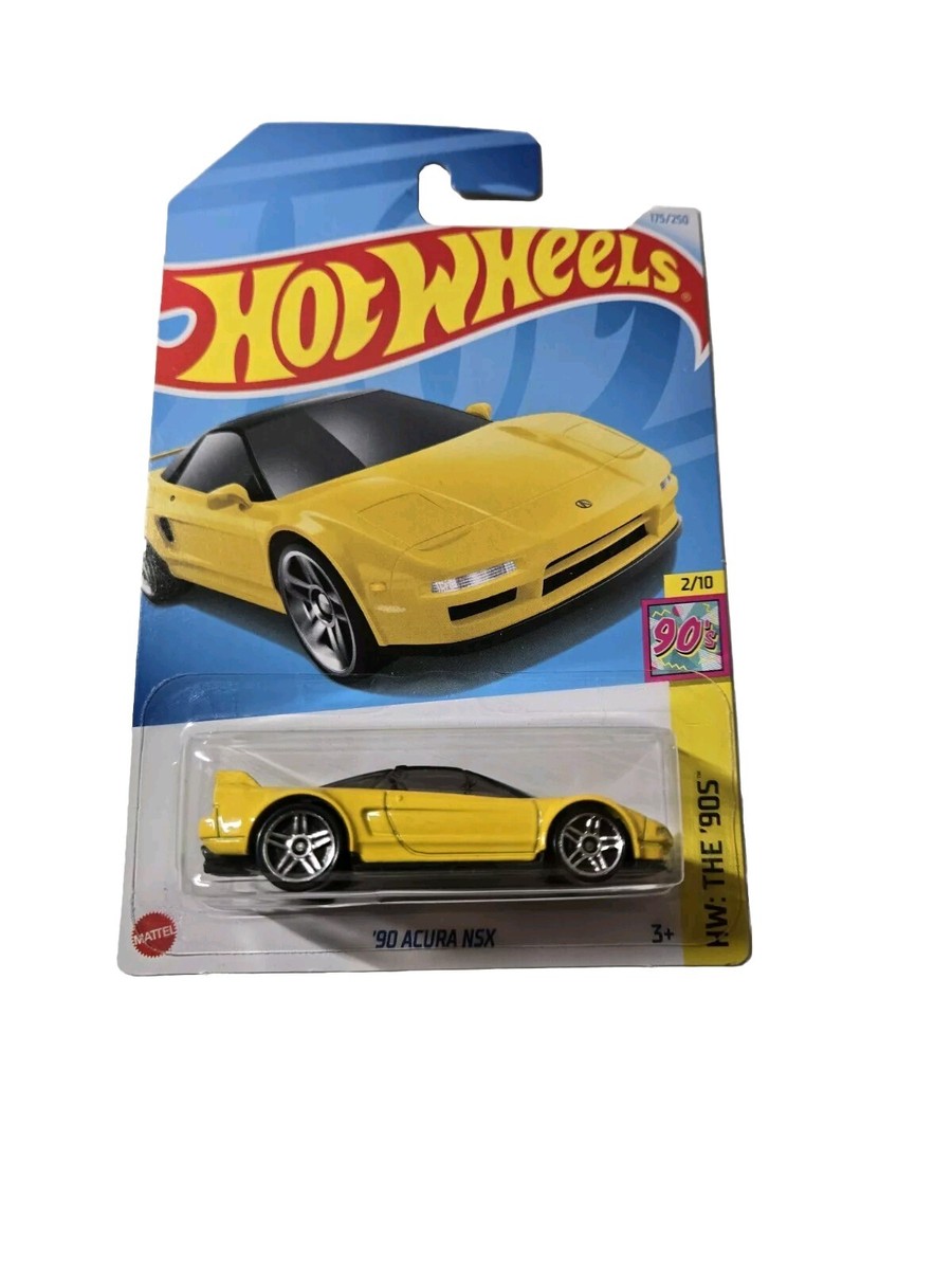 2024 Hot Wheels HW: The 90s 2/10 '90 Acura NSX Yellow | eBay
