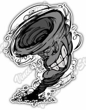 Cartoon Storm Tornado Hurricane Wind Cyclone Car Bumper Vinyl Sticker Decal 4x5 Cartoon Storm Tornado Hurricane Wind Cyclone Car Bumper Vinyl Sticker Decal 4x5