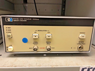 HP Agilent KEYSIGHT 8154B LED SOURCE 1300nm Optical