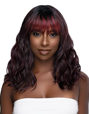 Janet Collection MyBelle NONA Wig (RED MERLOT)