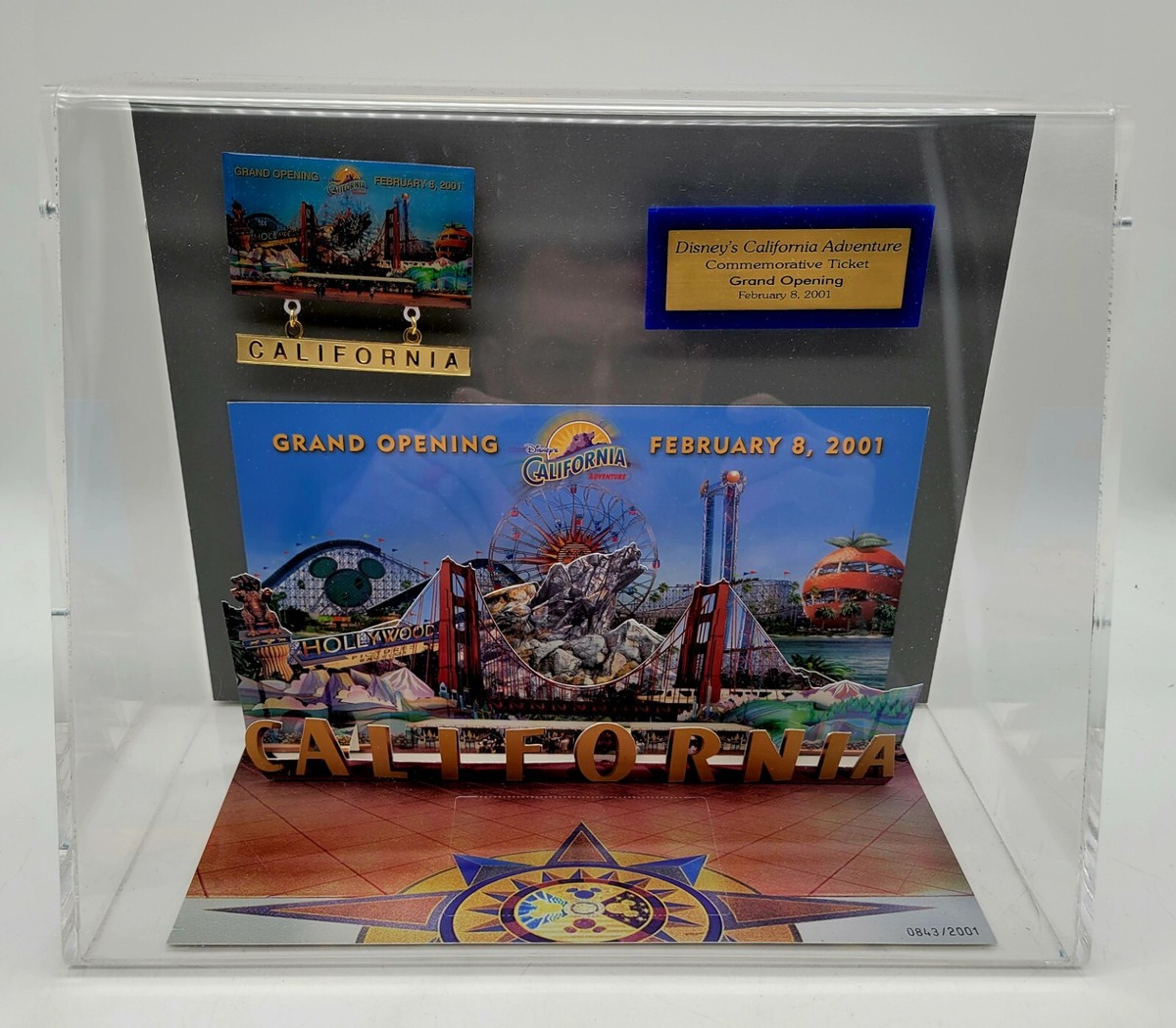 レア✧*。USJ グランドオープニング2001メモリアルピンズセット ✧*。 レア✧*。USJ グランドオープニング2001メモリアルピンズセット