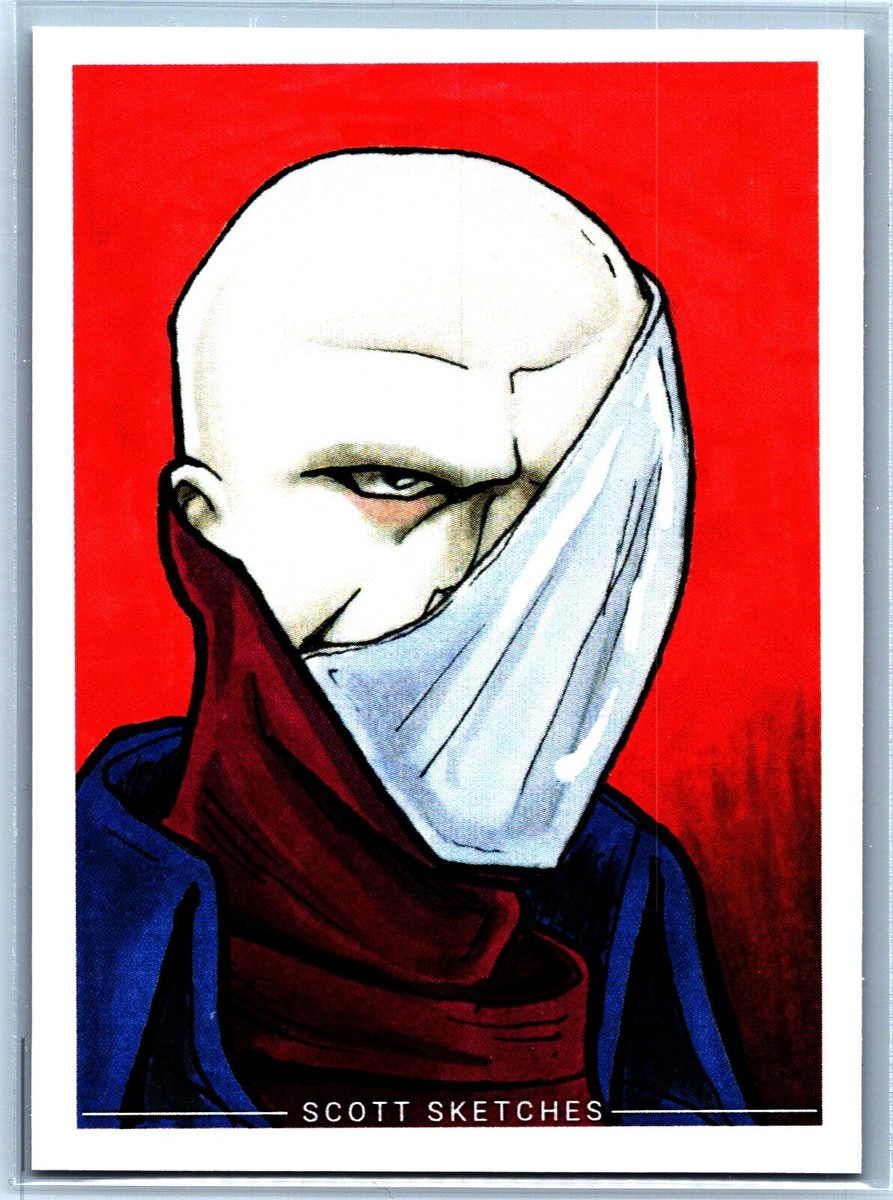 Cobra Commander GI Joe Renegades Sketch Card - Scott Sketches Fan