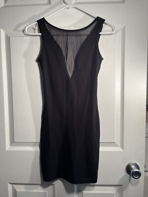 knee length dresses for ladies Power Mesh Mini Dress for Tall Women main image 0