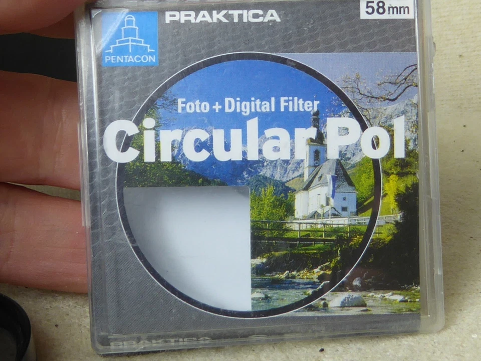 Praktica Circular Polarising Filter 58mm GENUINE RARE ITEM  - Image 3 of 4