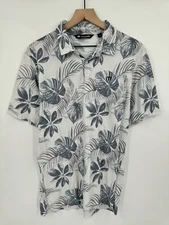 Dallas Cowboys X Travis Mathew Polo Shirt Short Sleeve Floral Print Men’s Large