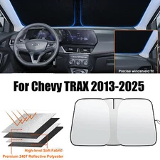For 2013-2025 Chevy TRAX Car Front Windshield Sun Shade Foldable UVs Block Cover