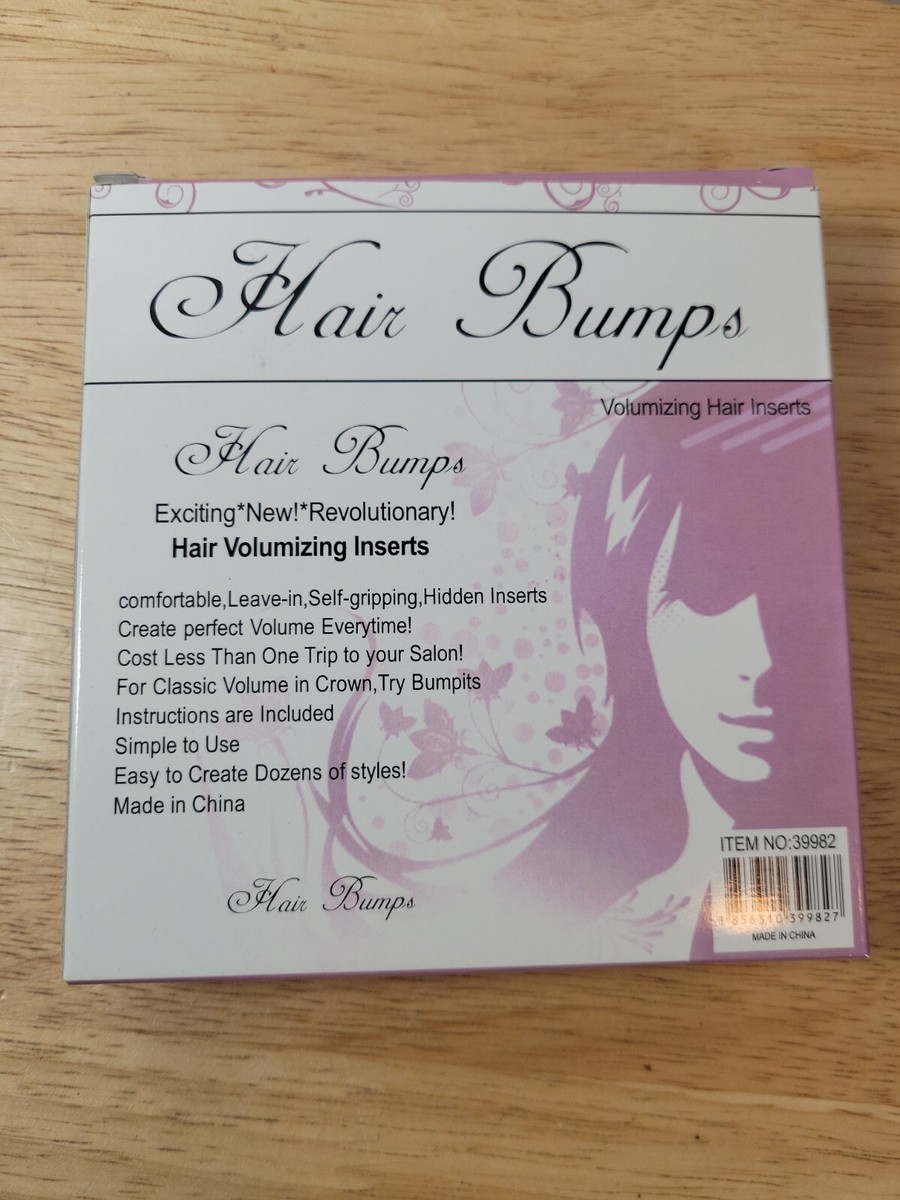 Hair Bumps Volumizing Hair Inserts 5 Pc Set Styling Tool Create