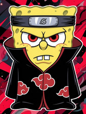 SpongeBob SquarePants 6" High Quality Vinyl Sticker