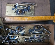 Serrure XIX ème malle 100 mm  coffre ancien  neuf de stock 