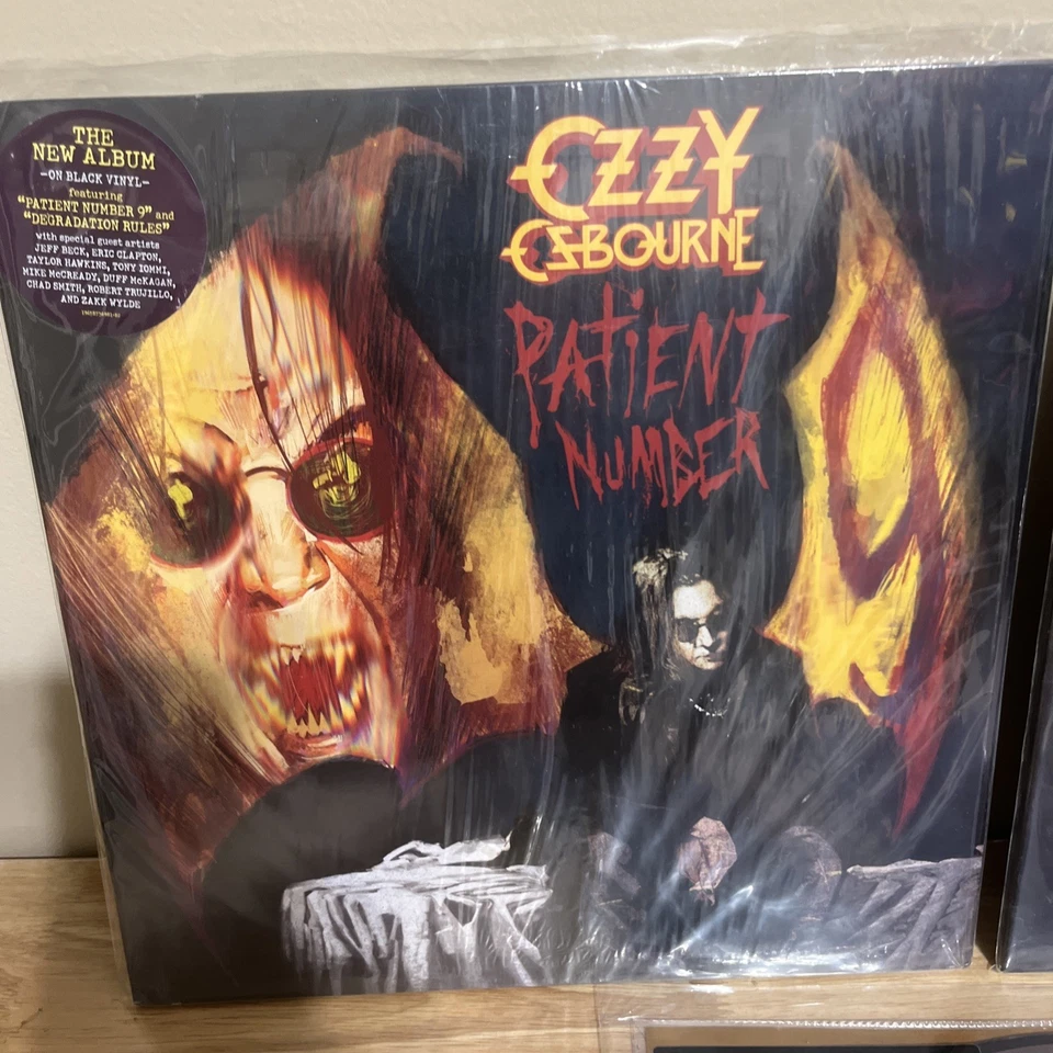 (3) Ozzy Osbourne Vinyl Lot No More Tears RSD 2021, Ordinary Man, Patient #9 - Image 2 of 4