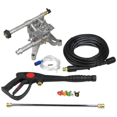 #ad 2400 psi 7 8quot; Shaft Front Facing Vertical Pressure Washer Pump amp; Spray Kit $169.99