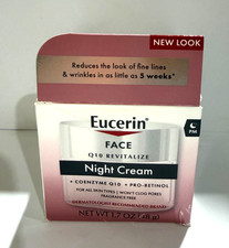 Eucerin Q10 Revitalize Night Cream Coenzyme Q10 Pro-Retinol all types  no date