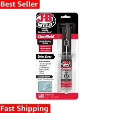 Rapid-Setting ClearWeld Epoxy 14ml with Mixer - Strong Bond for All Materials