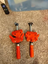 Pair of  Bessey WS3 Vice / Right Angle 90 Degree Clamps Made in W. Germany