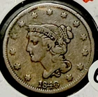 Photo of a 1840-P Large Cent from an eBay listing that sold on Jul 19, 2026