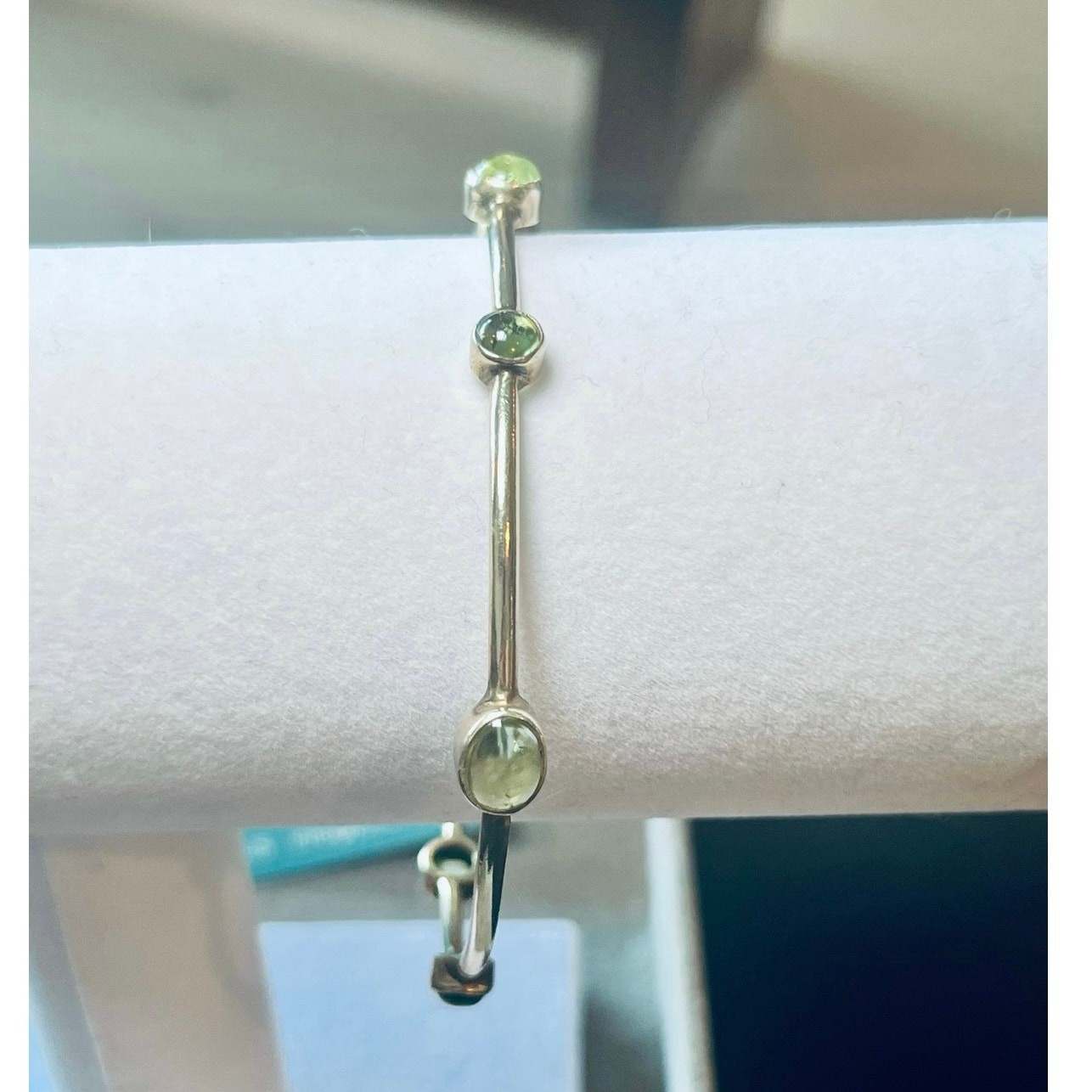 Julie Vos Silver Bangle Size Medium Stacking Brac… - image 4