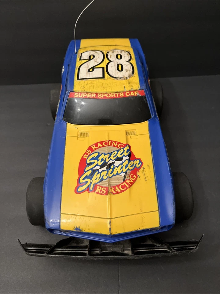 Coche de radiocontrol de colección Radio Shack Chevy Camaro Street Sprinter con cargador sin probar Foto 4 de 4