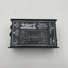 Talent Sound & Lighting Passive Direct Box HLZ1