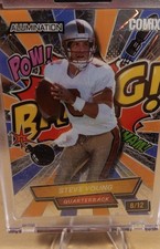 2024 Wild Card Alumination Just the Hits - Comix Steve Young Orange & Blue 8/12