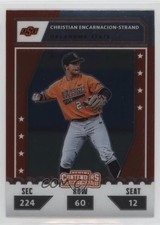 2021 Elite Extra Edition College Tickets Optic Christian Encarnacion-Strand 0y5l