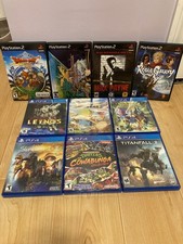 PS2- Dragon Quest VIII, Mana Khemia, etc… & PS4 Ni No Kuni, Shenmue I&II, etc…