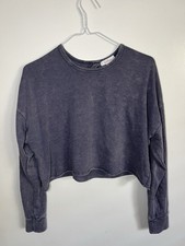 Colsie Navy Mineral Wash Cozy Sweatshirt with...