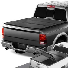 For 2009-2018 Ram 1500 2500 3500 6.5 Ft Short Bed Hard Tri-fold Tonneau Cover