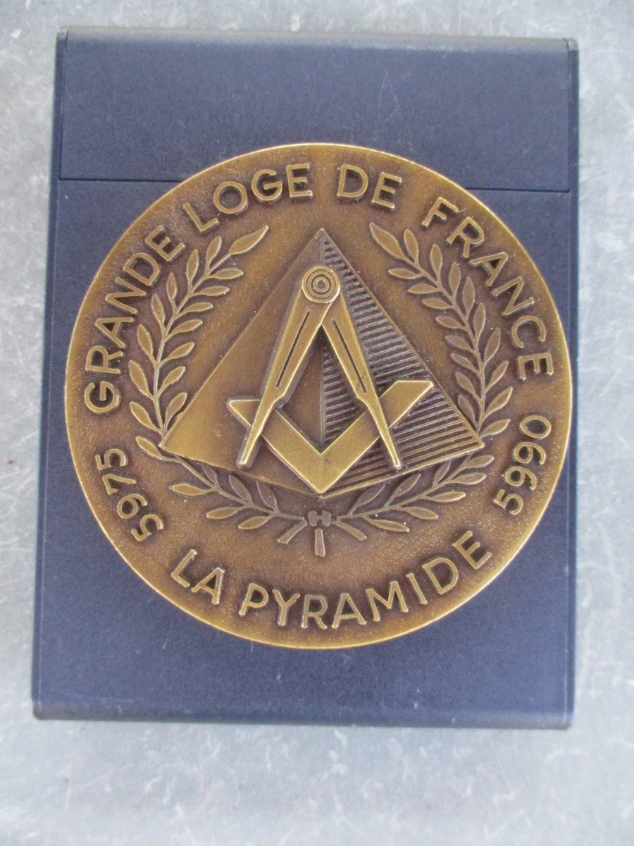 FRANC - MAÇONNERIE Médaille, Lune maçonnique fme_582102 Médailles
