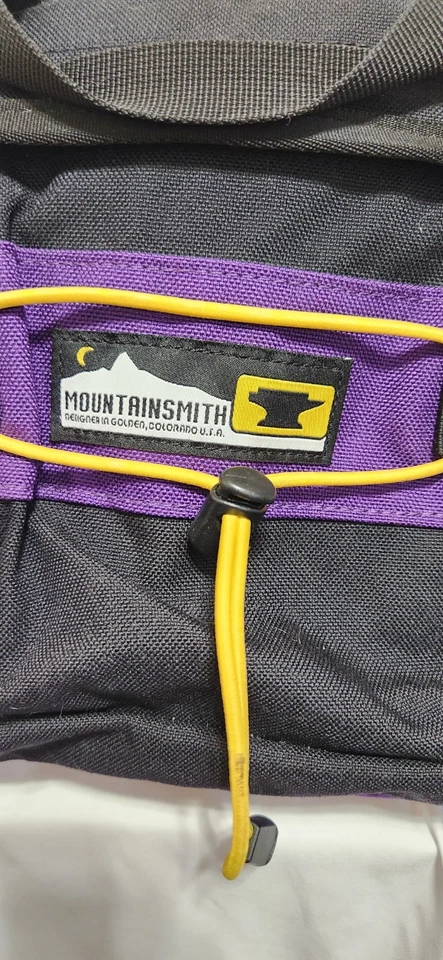 Mochila de día Mountainsmith cintura lumbar senderismo exterior bolsa riñonera camping púrpura Foto 3 de 4