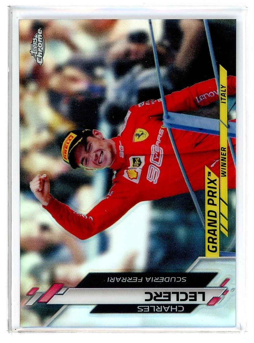 2020 Topps Chrome Formula 1 #146 Charles LeClerc Refractor 1st Year (KD)
