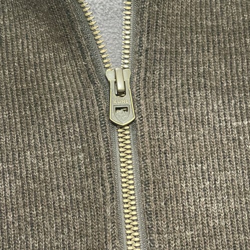 Kuhl Sweater Men 2XL Thor ThermoKore Espresso 1/4 Zip Wool Fleece Lined Pullover - Picture 6 of 8