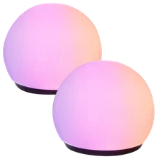 2-Pack: Monster Smart Wifi Portable Multicolor LED Light Orbs