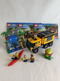 LEGO City: Jungle LOT: Mobile Lab 60160 Starter Set 60157 & Jungle Buggy 60156