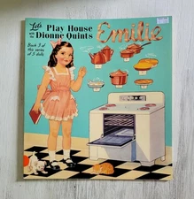 Lets Play House Dionne Quints "Emilie" Paper Doll & Accessories Vintage 1993