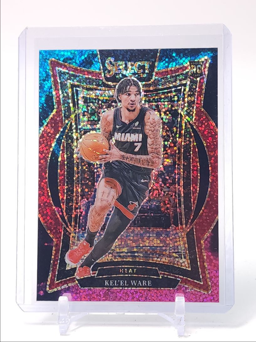 KEL'EL WARE 2024-25 SELECT CONCOURSE ROOKIE COSMIC PRIZM SSP HEAT RC Q3943