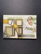 2025 Topps Museum Primary Pieces Quad Relic GU Jackson Merrill 36/49 Padres KE21