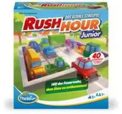 ThinkFun Rush Hour Rush Hour  Junior - Logikspiel ab 5 Jahre | Spiel | Rush Hour