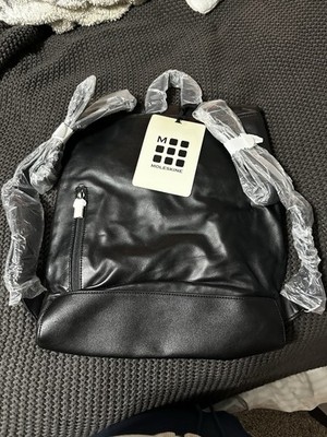 Moleskine  Classic Leather Backpack NWT Black
