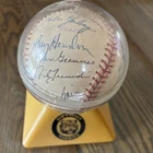 1984 Detroit Tigers World Series Champs Team Signed Baseball 26 Signatures-NICE!
