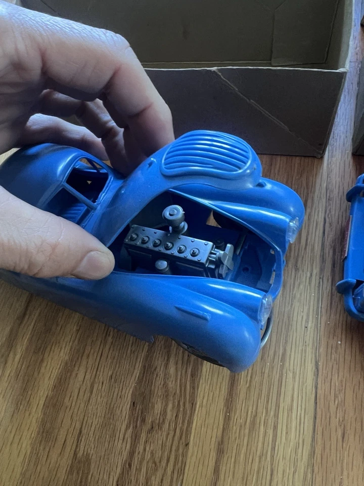 De colección Ideal Toys Model Cars Talbot Jaguar 3082 3703 Caja Hot Rod Kit Foto 4 de 4